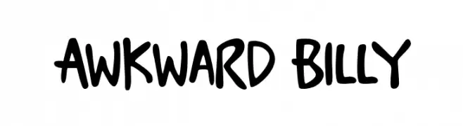 Awkward Billy  font caratteri gratis