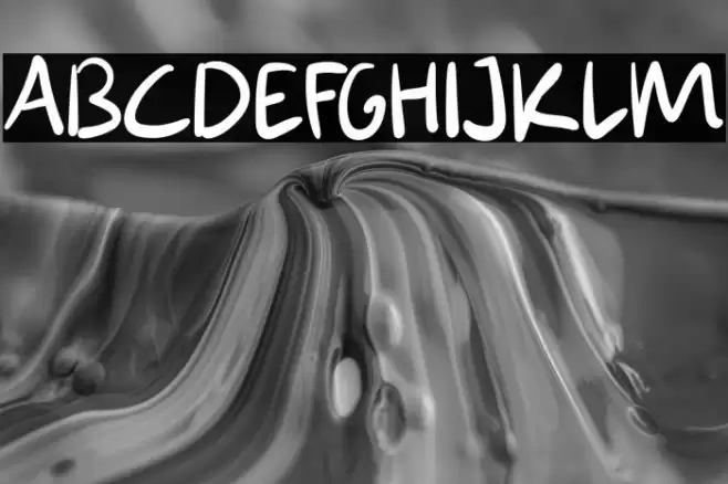 Awkward Font examples