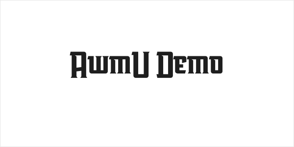 AwmU Demo Logo