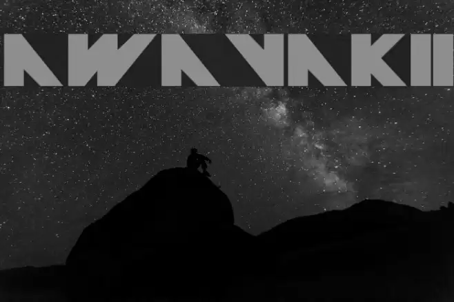 aWavakii Font examples