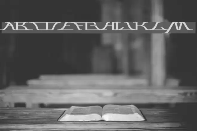 awitched Font examples