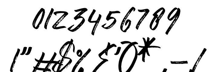 awkward alone Font OTHER CHARS