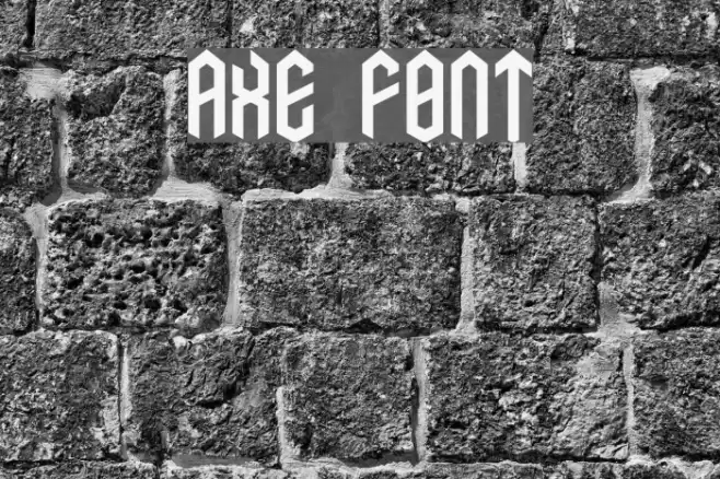 AXE Font examples