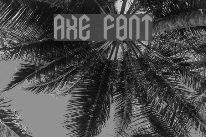 AXE Font examples