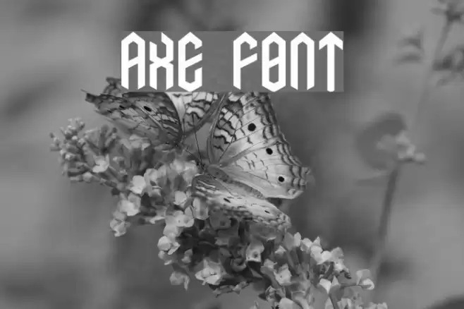 AXE Font examples