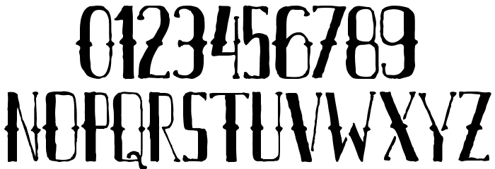 AXR Airpena Free Version Font OTHER CHARS