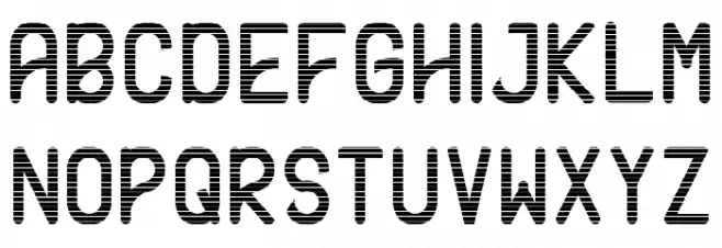 AXTON DEMO Line Font OTHER CHARS
