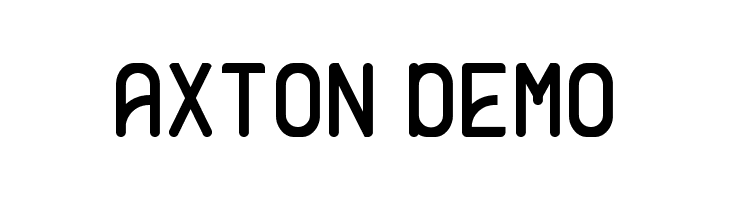 AXTON DEMO  font caratteri gratis