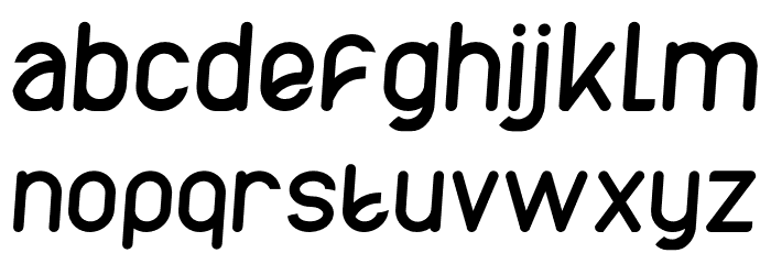 AXTON Italic Font LOWERCASE