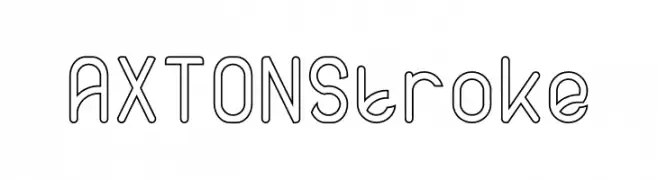 AXTON Stroke  Frei Schriftart Herunterladen