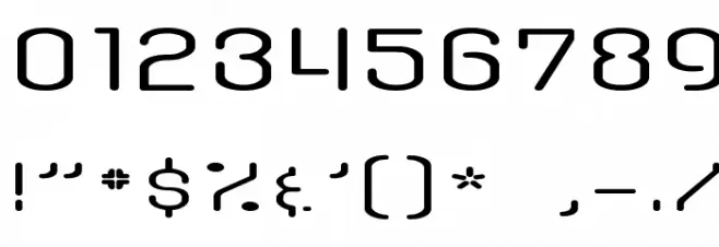 Axaxax light Font OTHER CHARS