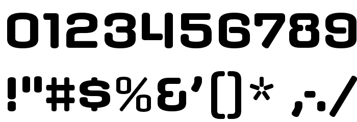 AxaxaxRg-Bold Font OTHER CHARS