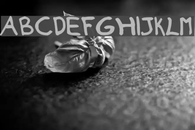 Axe Hand Font examples