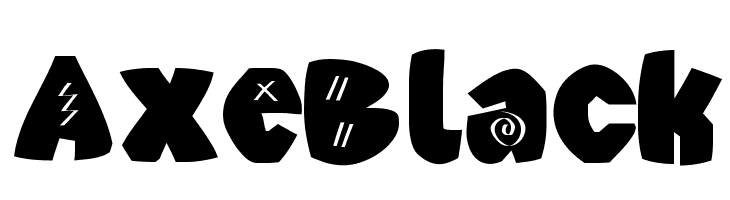 AxeBlack Font