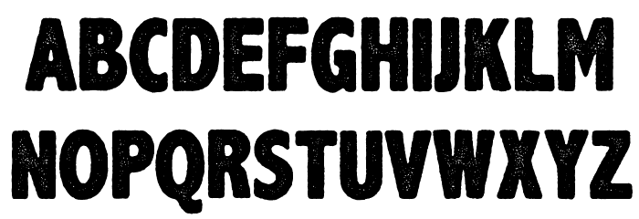 AxeHandel Font LOWERCASE
