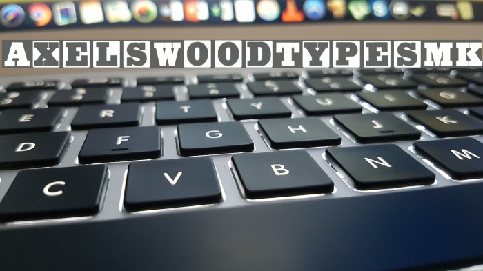 AxelsWoodTypesMK Font examples