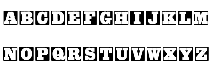 AxelsWoodTypesMK Font LOWERCASE