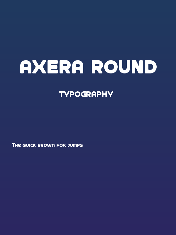 Axera Round Poster