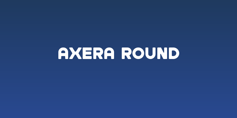 Axera Round Social Header
