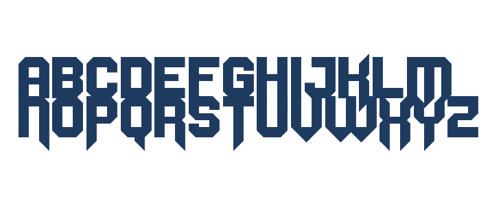 AxewieldeR Regular Uppercase