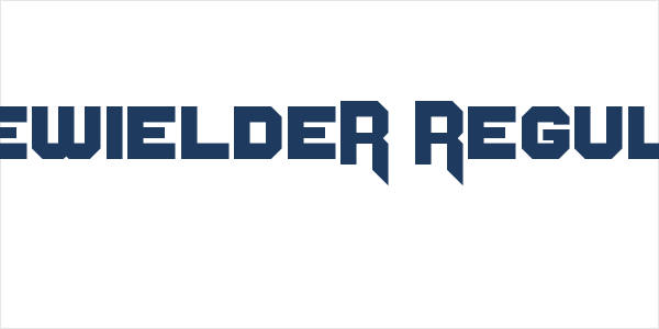 AxewieldeR Regular Logo