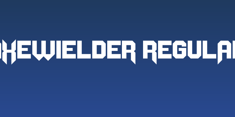 AxewieldeR Regular Social Header