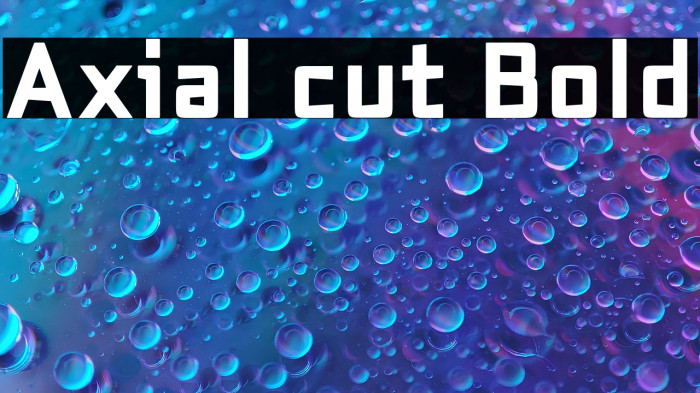 Axial cut Bold Example 3