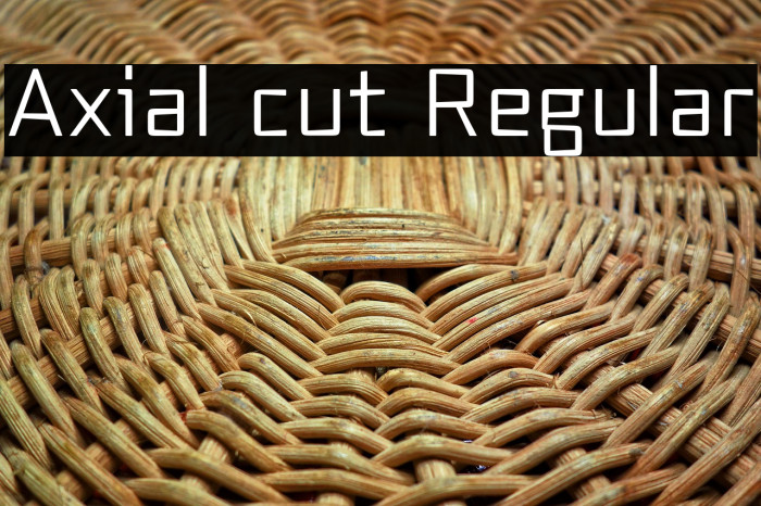 Axial cut Regular Example 1