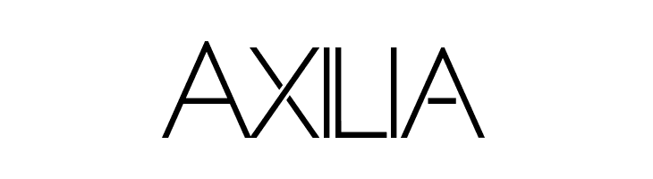 Axilia  font caratteri gratis
