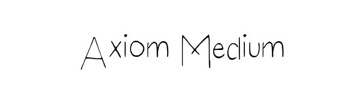 Axiom Medium  baixar fontes gratis