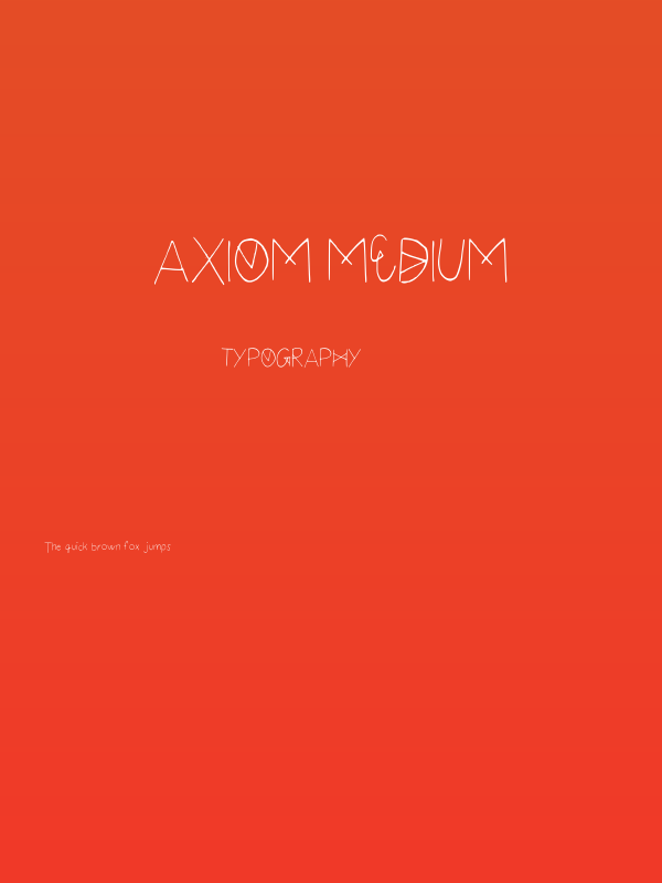 Axiom Medium Poster