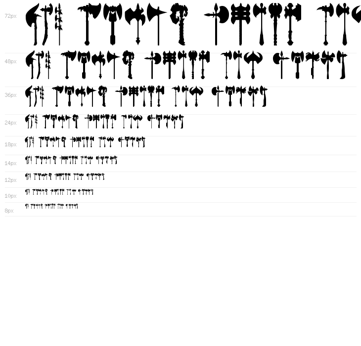 axe for warrior Waterfall