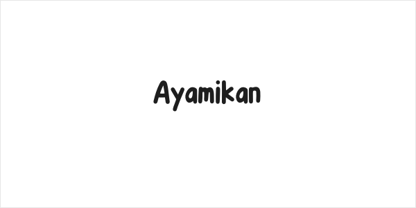 Ayamikan Logo