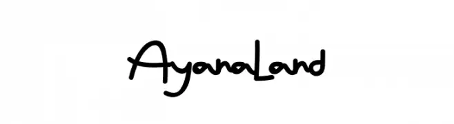 AyanaLand  Frei Schriftart Herunterladen
