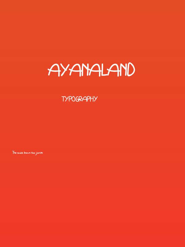 AyanaLand Poster