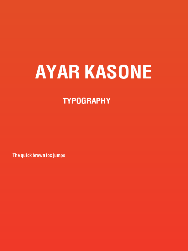 Ayar Kasone Poster