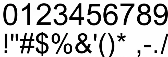 Ayar Font Alte caractere