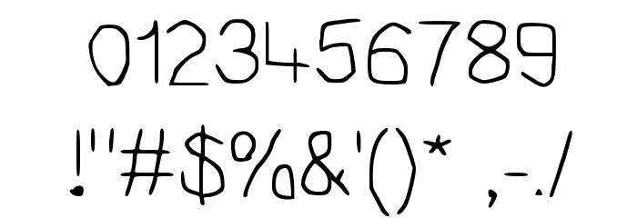 AydieFont Regular Font OTHER CHARS