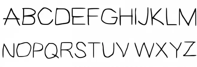 AydieFont Regular Schriftart Groß