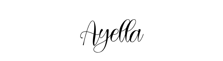 Ayella  Free Fonts Download
