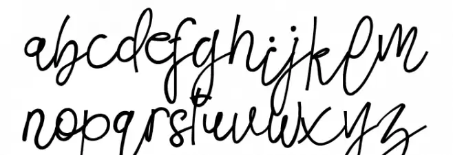Ayesha Burns Demo Fonte MINÚSCULAS