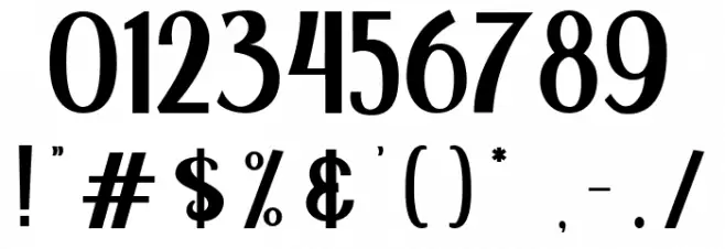 Ayesha Font OTHER CHARS