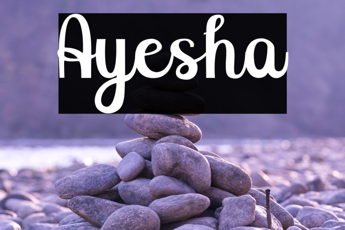 Ayesha Example 1