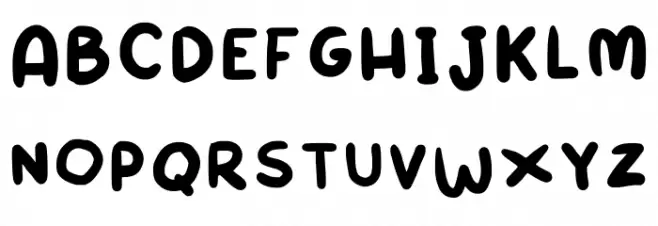 Ayla Handwritten Regular Fonte MAIÚSCULAS