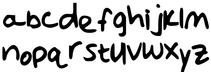 AylaSkinny Font LOWERCASE