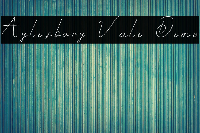 Aylesbury Vale Demo Example 2