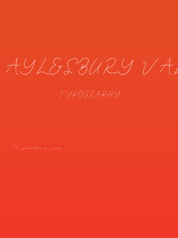 Aylesbury Vale Demo Poster