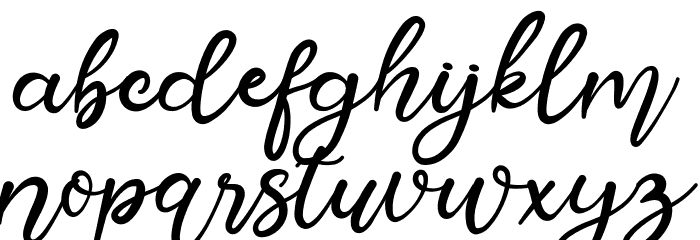 Aylogri Font LOWERCASE
