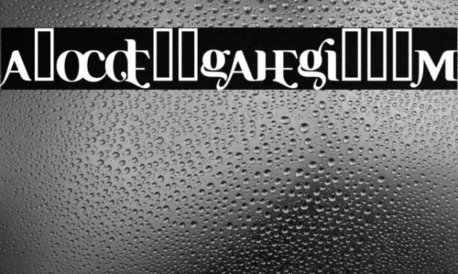 Ayosmonika Bold Font examples