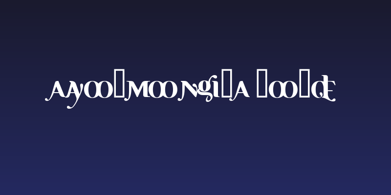 Ayosmonika Bold Social Header